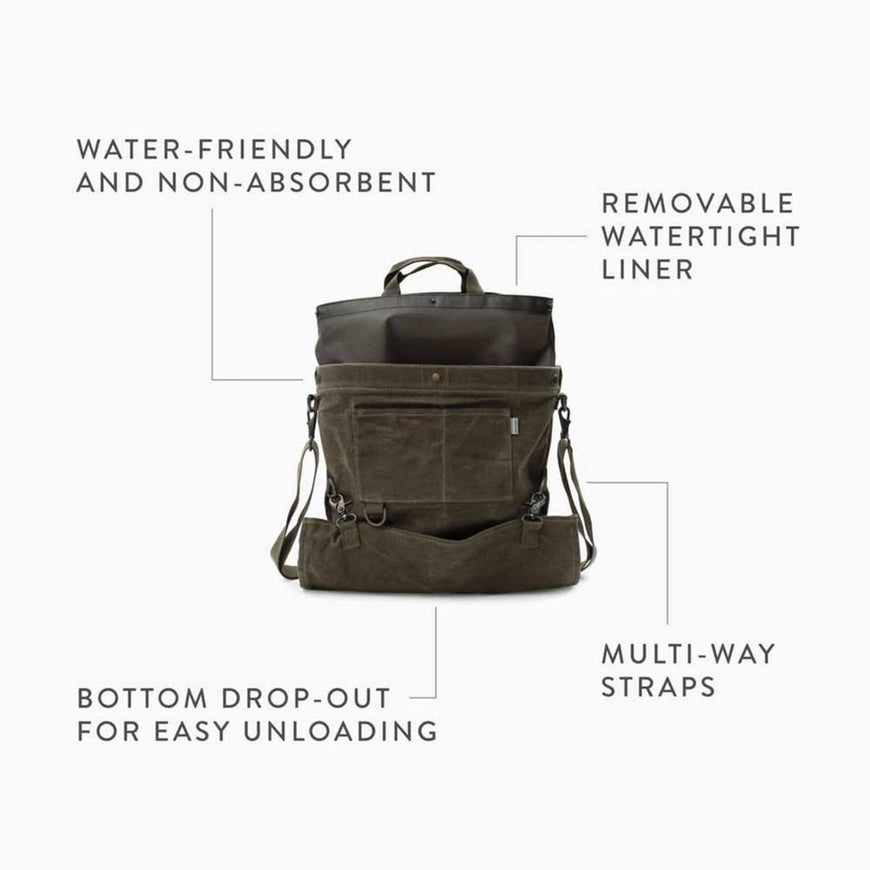 Barebones Harvesting & Gathering Bag - Dark Khaki