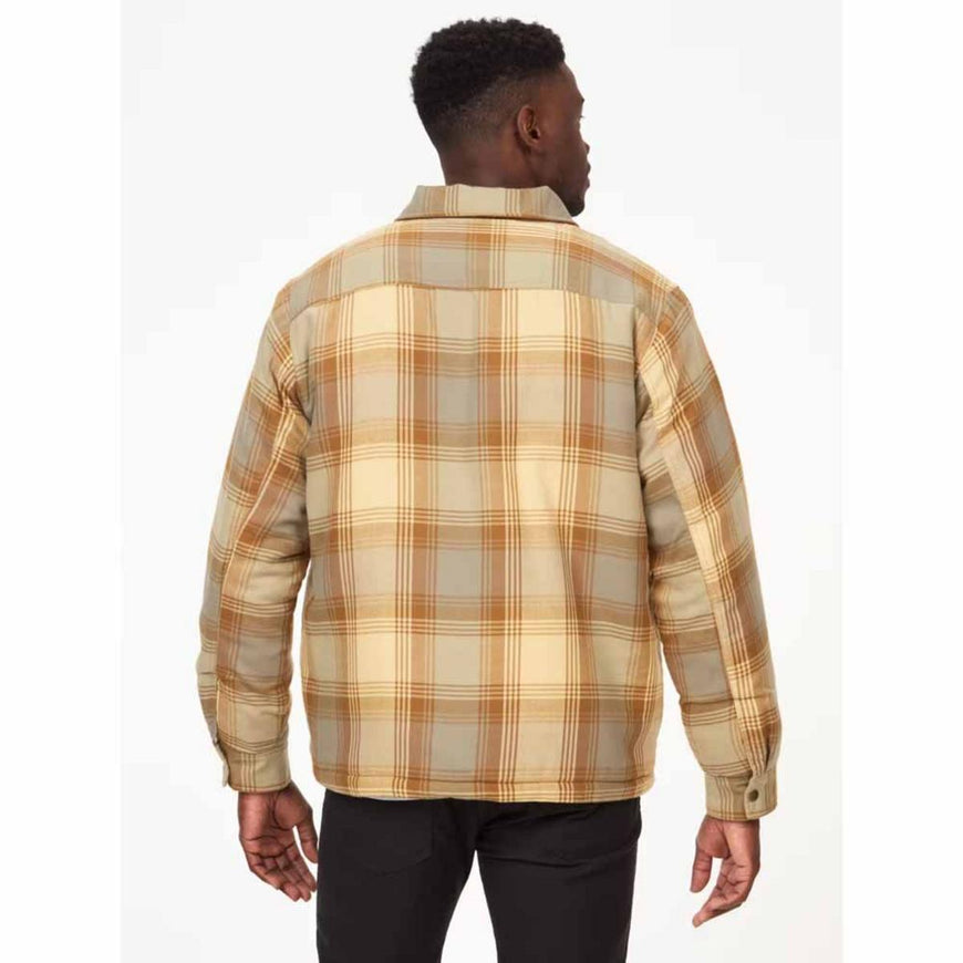 Marmot Men's Ridgefield Heavyweight Sherpa-Lined Flannel Shirt Jacket