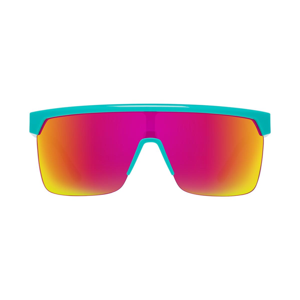 Spy Optic Flynn 5050 Teal - HD Plus Gray Green with Pink Spectra Mirror