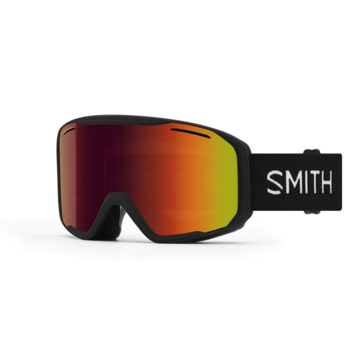 Smith Optics Blazer Goggles Red Sol-X Mirror - Black Frame