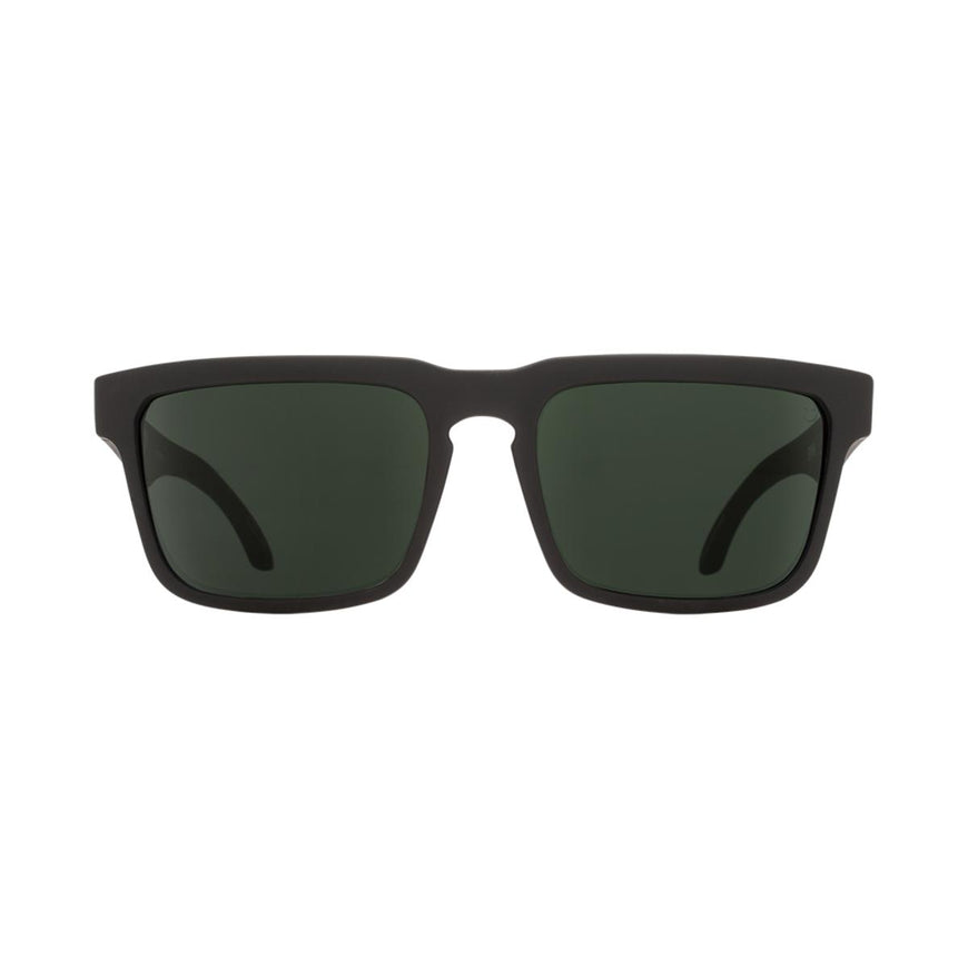 Spy Optic Helm Soft Matte Black - HD Plus Gray Green