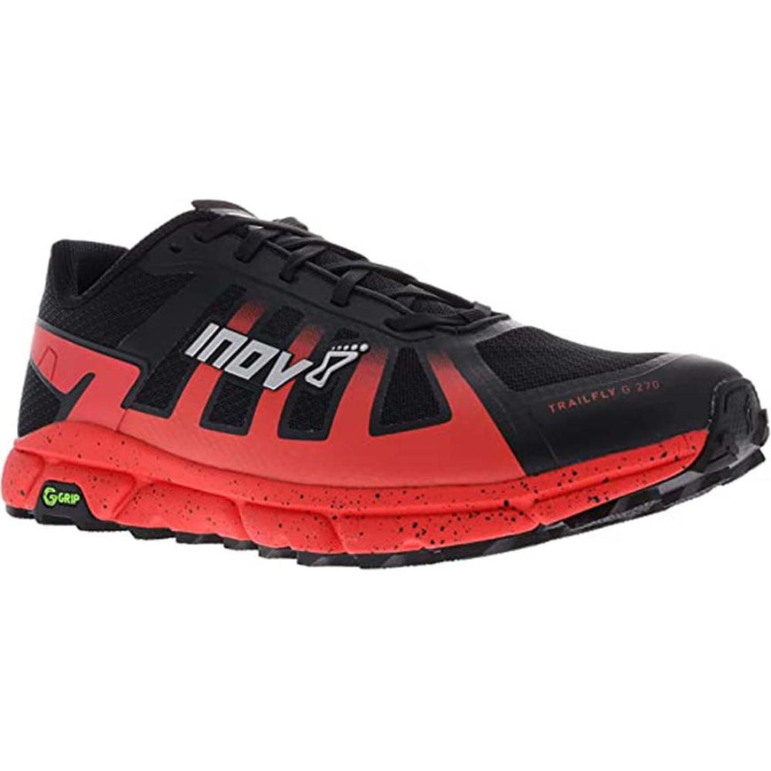 Inov-8 Men's Trailfly G 270 Trail Running Shoes - Black/Red