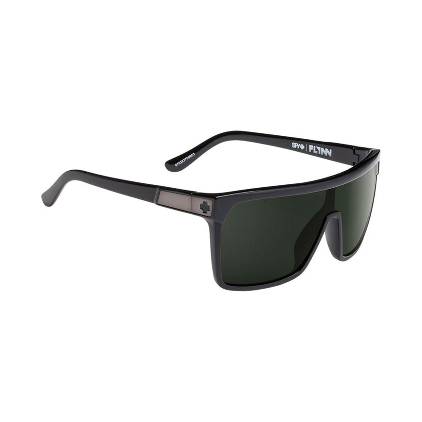 Spy Optic Flynn Black/Matte Black - Happy Gray Green