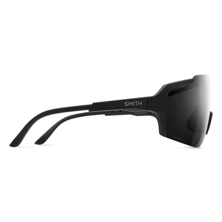 Smith Optics Flywheel Sunglasses ChromaPop Black - Matte Black Frame