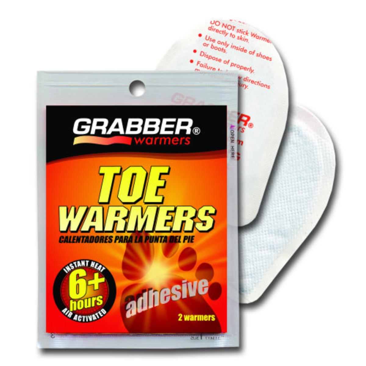 Grabber Warmers 6+ Hour Adhesive Toe Warmers - 40 Pair Box