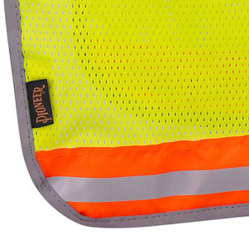 Pioneer Foldable Hard Hat Sunshade - Hi-Vis Yellow/Green