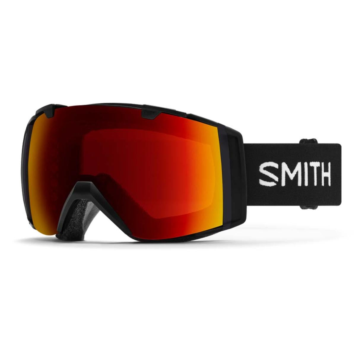 Smith Optics I/O Goggles Chromapop Sun Red Mirror - Black Frame