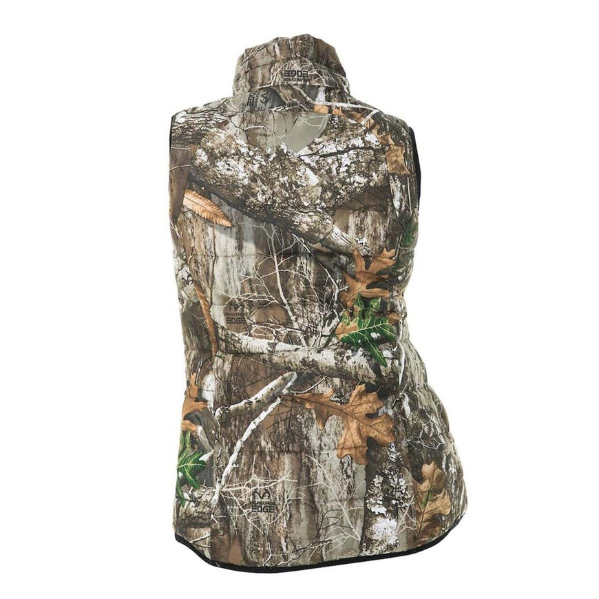 DSG Women's Puffer Vest - Realtree Edge