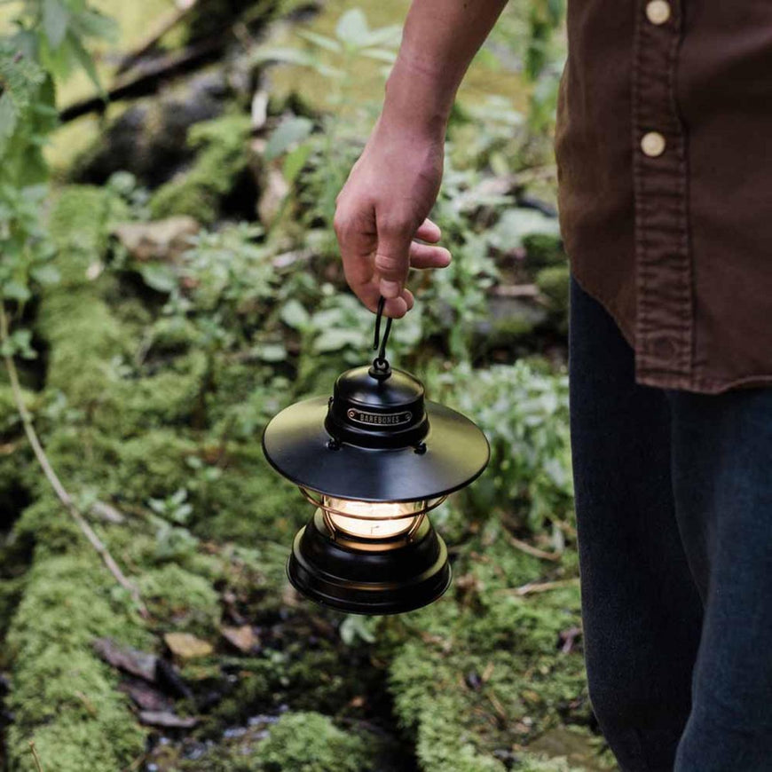 Barebones Outpost Lantern - Antique Bronze