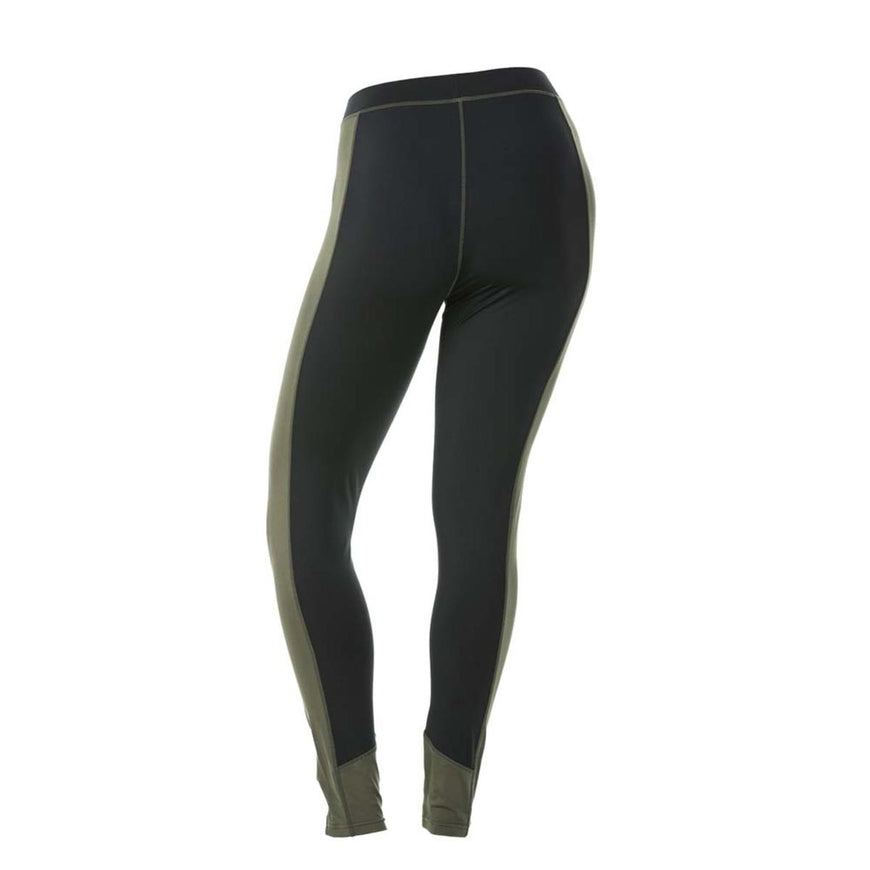 DSG Women's D-Tech Base Layer Pant - Black/Olive