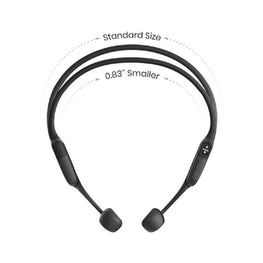 Shokz OpenRun Mini Bone Conduction Open-Ear Endurance Headphones - Black