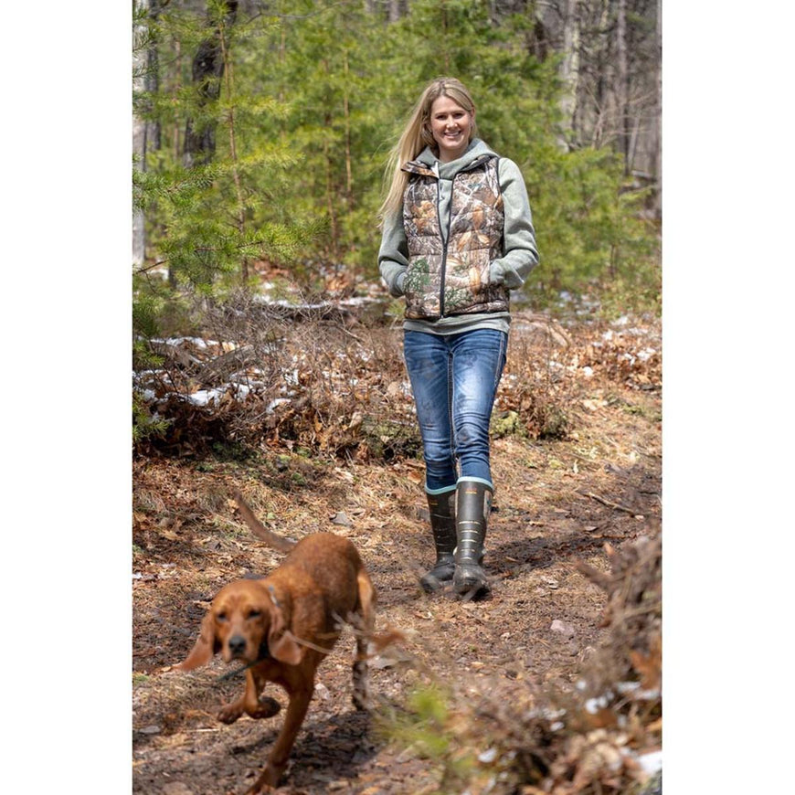 DSG Women's Puffer Vest - Realtree Edge