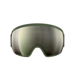 POC Orb Ski Goggles Partly Sunny Ivory Lens - Epidote Green Frame