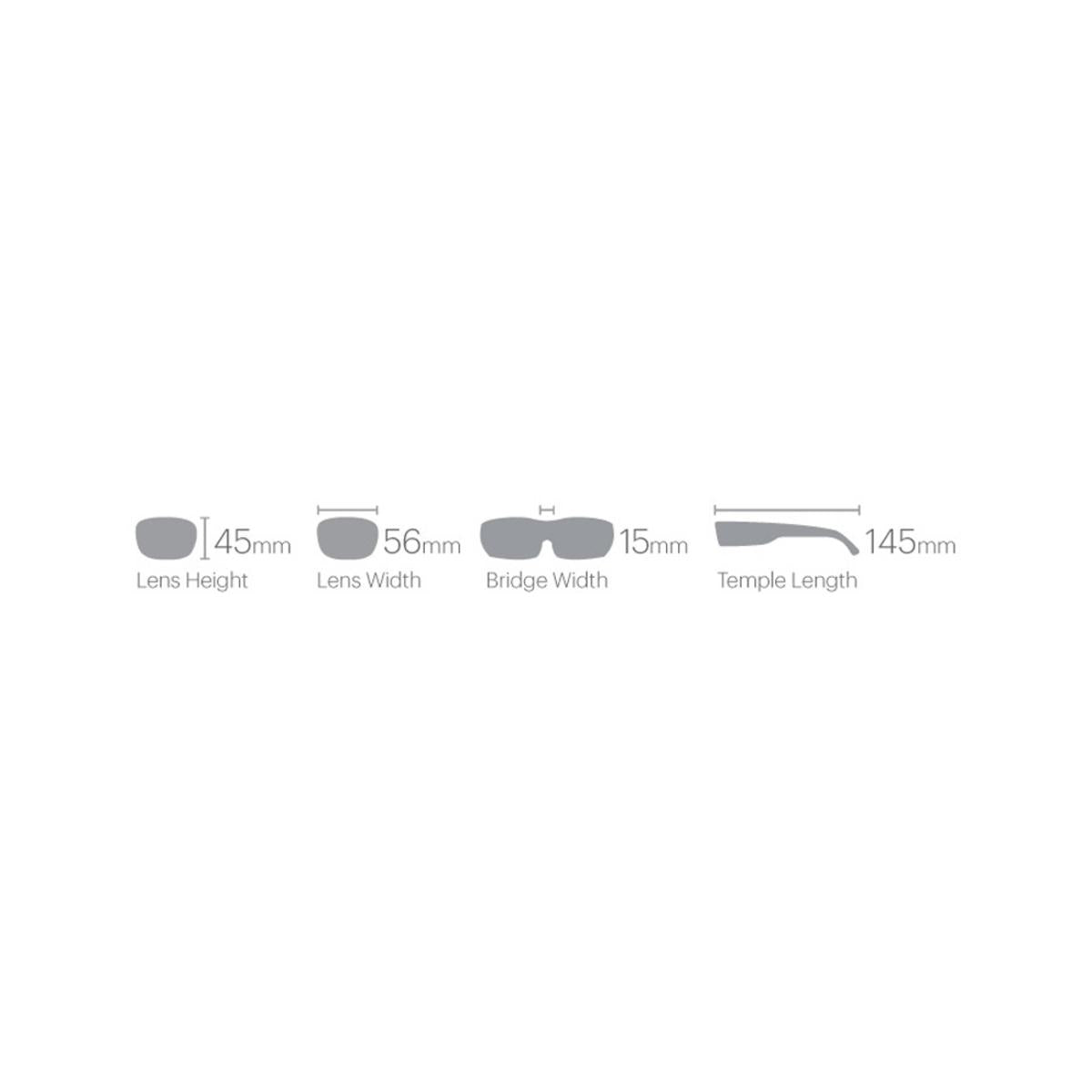 Smith Optics Lowdown Split Sunglasses ChromaPop Polarized Black - Matte Black Frame
