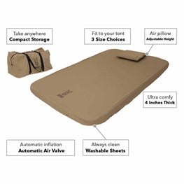 DOD Outdoors Soto Sleeping Pad - Medium/Tan