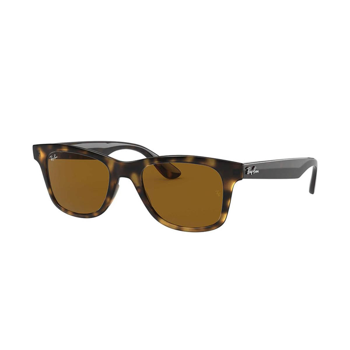 Ray-Ban RB4640 Sunglasses with Shiny Havana Tortoise Frame - Brown Classic B-15 Lens