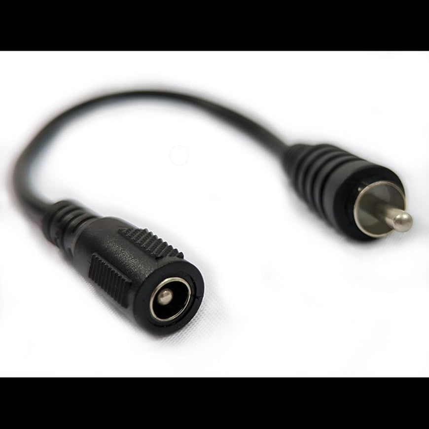 California Heat 12V RCA to Female COAX Adapter - Black