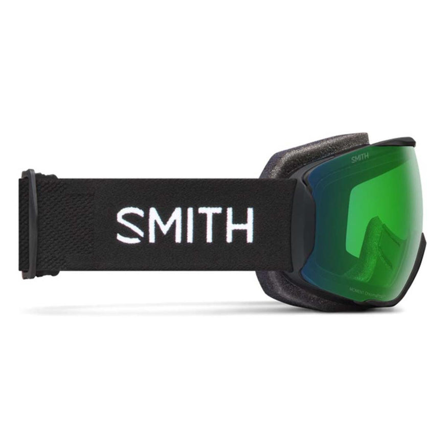 Smith Optics Women's Moment Goggles ChromaPop Everyday Green Mirror - Black Frame