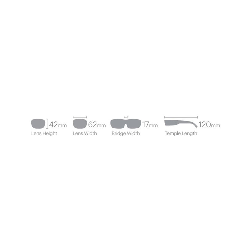 Smith Optics Guide's Choice Sunglasses ChromaPop Polarized Blue Mirror - Matte Black Frame