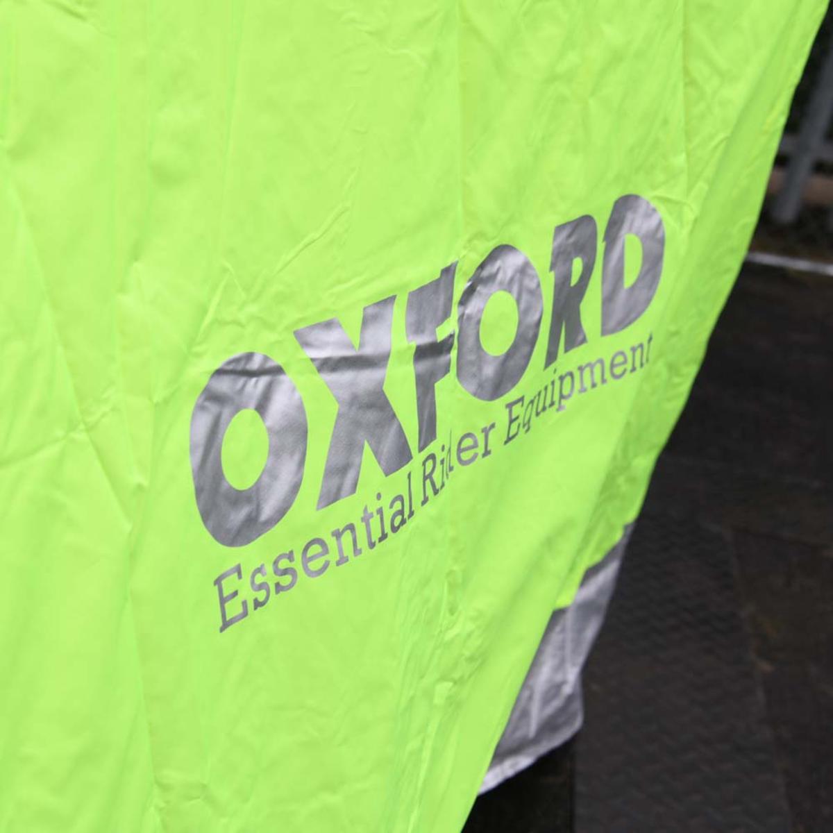Oxford Aquatex Outdoor Motorcycle Protective Fluorescent Cover - Small