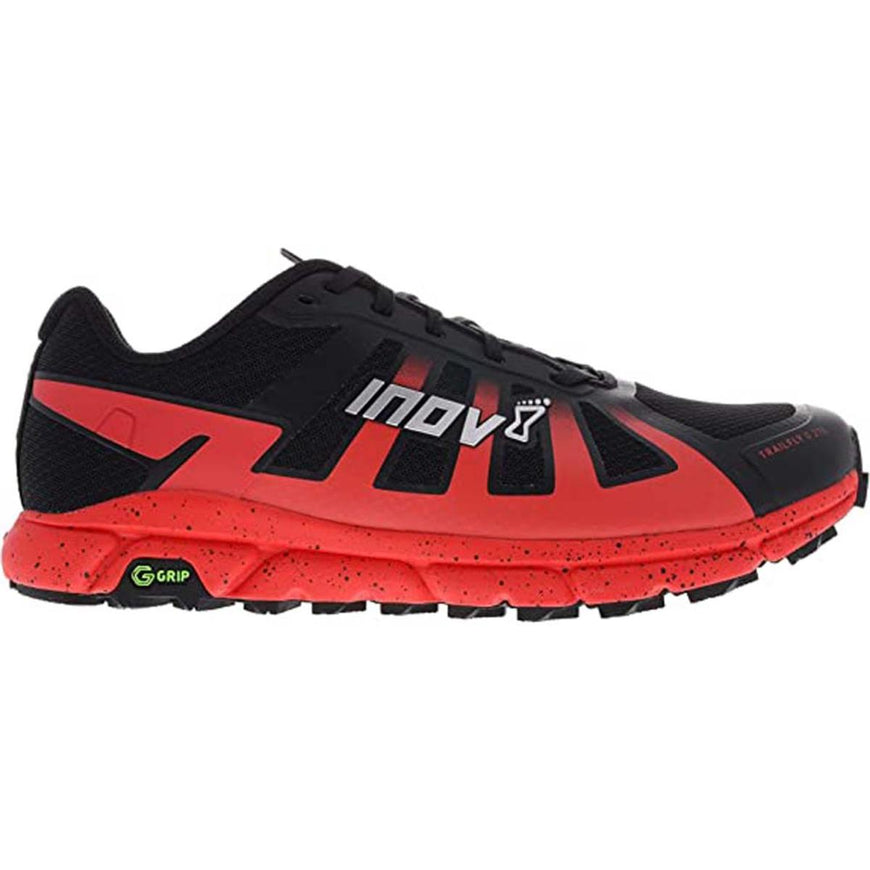 Inov-8 Men's Trailfly G 270 Trail Running Shoes - Black/Red