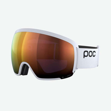 POC Orb Clarity Goggles Spektris Orange Lens - Hydrogen White Frame