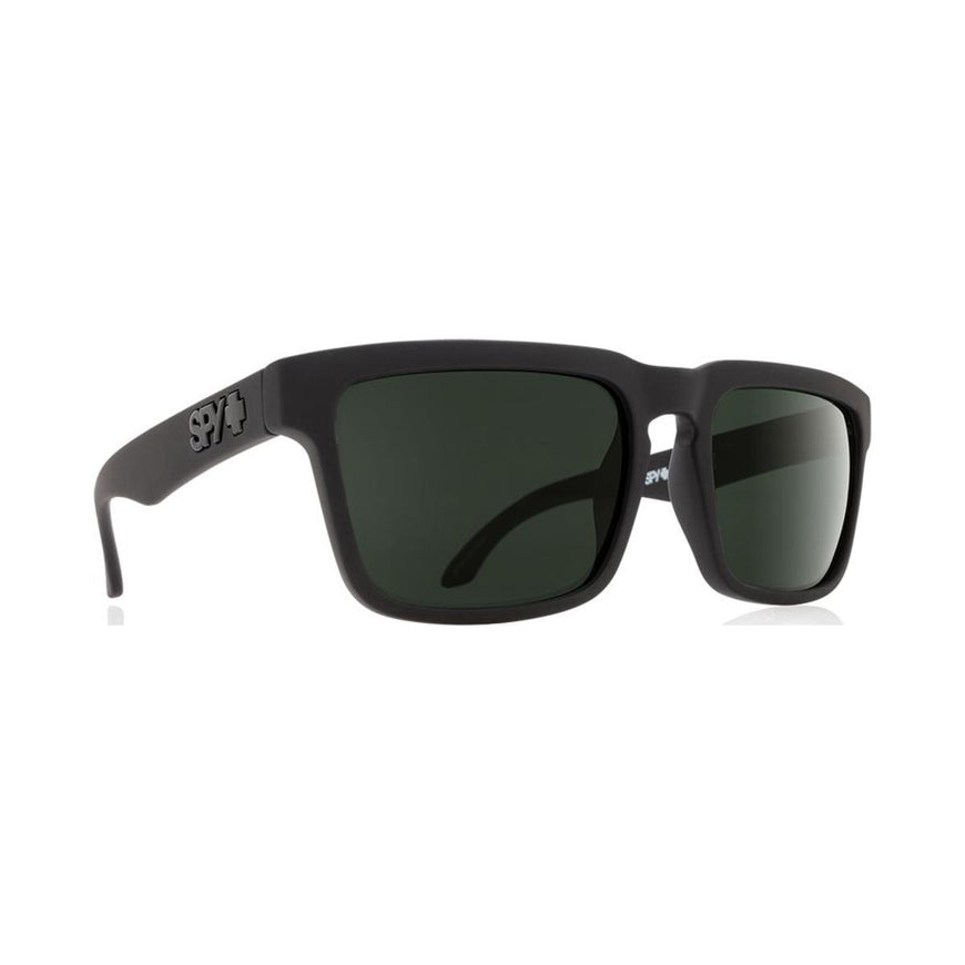 Spy Optic Helm Soft Matte Black - HD Plus Gray Green