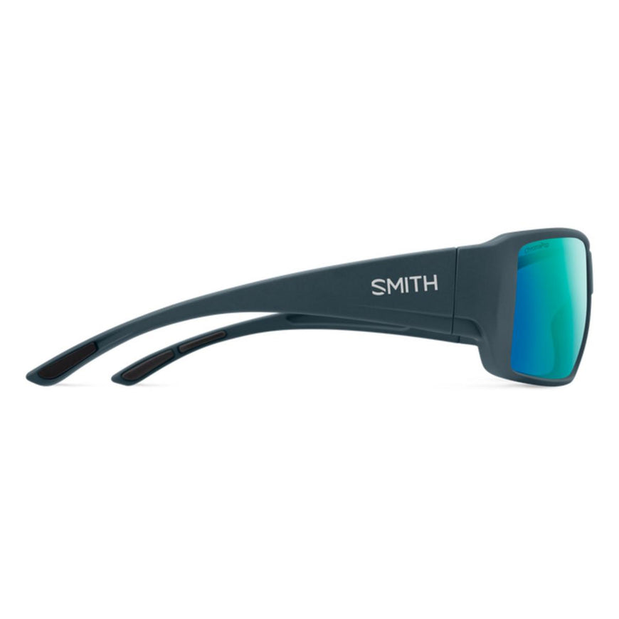 Smith Optics Guide's Choice XL Sunglasses ChromaPop Glass Polarized Opal Mirror - Matte Pacific Frame