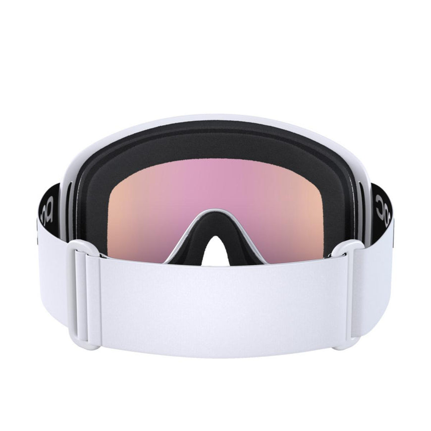 POC Opsin Ski Goggles Partly Sunny Orange Lens - Hydrogen White Frame