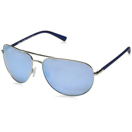 Revo Men's Tarquin Aviator Sunglasses Blue Water Lens with Chrome Frame