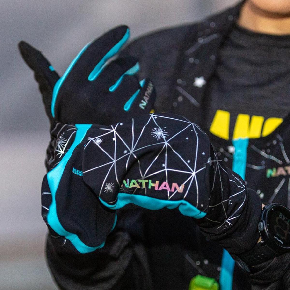 Nathan Women's HyperNight Reflective Convertible Gloves/Mittens
