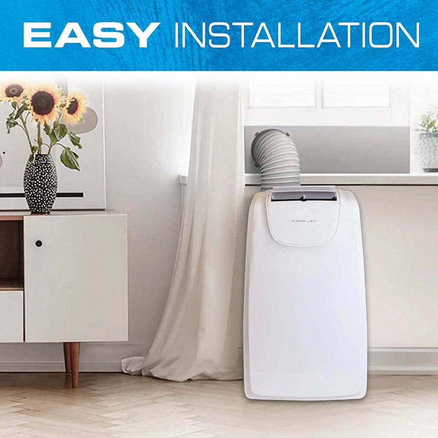 Oslo OSP1-08 Portable Air Conditioner, 12,000 BTU - White