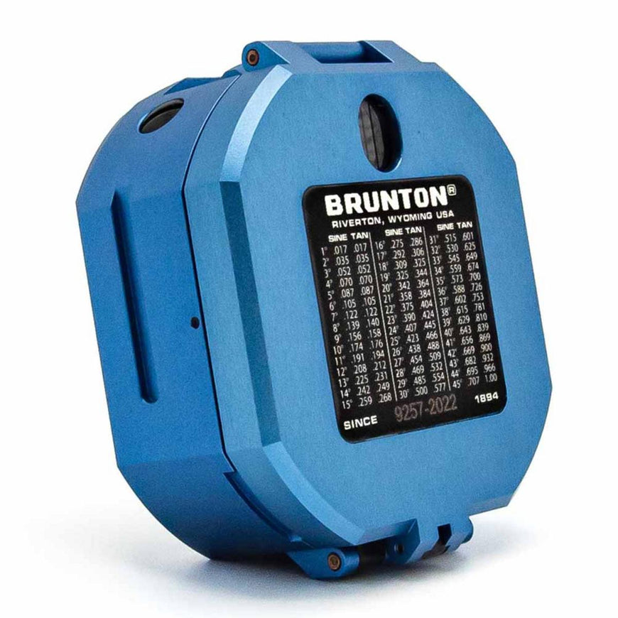Brunton Standard Transit Compass, Quadrant (0-90) - Blue