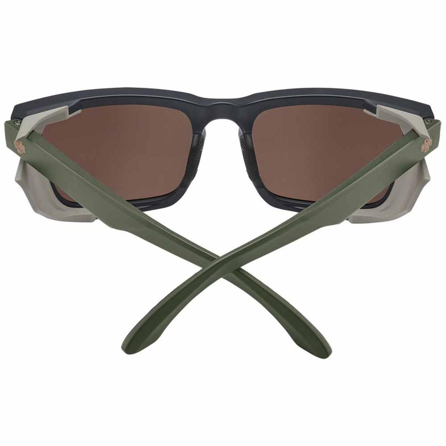 Spy Optic Helm Tech Matte Dark Olive Matte Olive - Happy Bronze Polar Olive Spectra Mirror