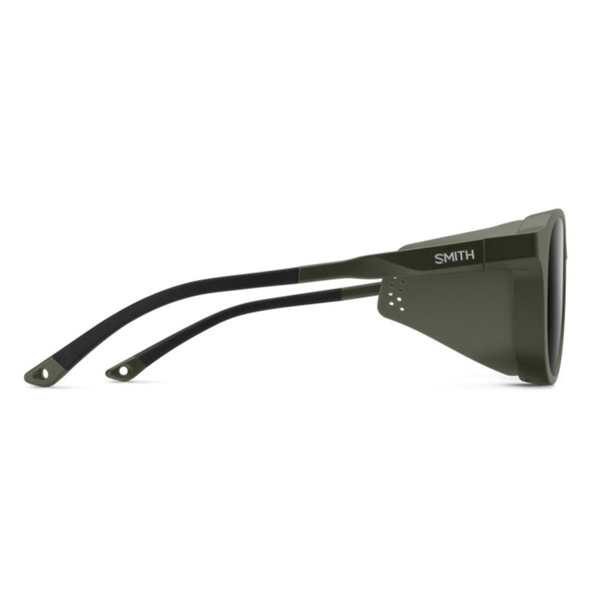 Smith Optics Venture Sunglasses ChromaPop Polarized Black - Matte Moss Frame