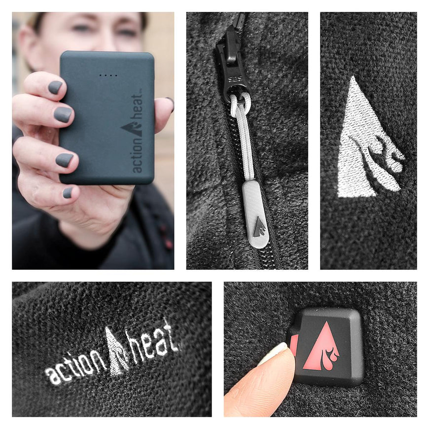 ActionHeat 5V Performance Fleece Battery Heated Vest - Women's