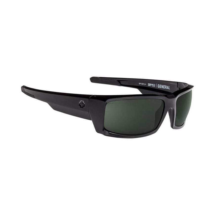 Spy Optic General SOSI Black ANSI RX - HD Plus Gray Green Polar