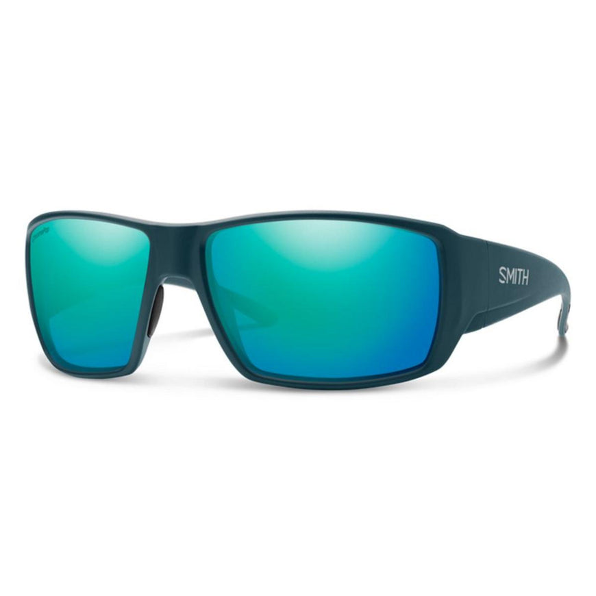 Smith Optics Guide's Choice Sunglasses ChromaPop Glass Polarized Opal Mirror - Matte Pacific Frame