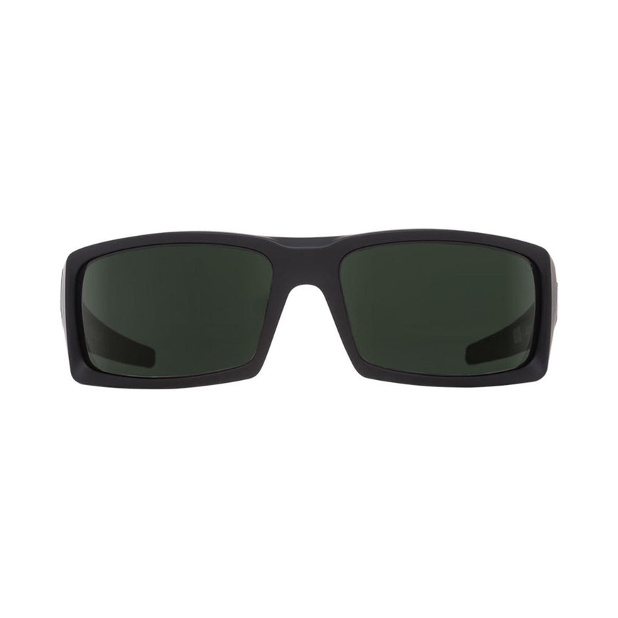 Spy Optic General Soft Matte Black - Happy Gray Green