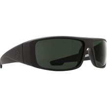 Spy Optic Logan Soft Matte Black - HD Plus Gray Green