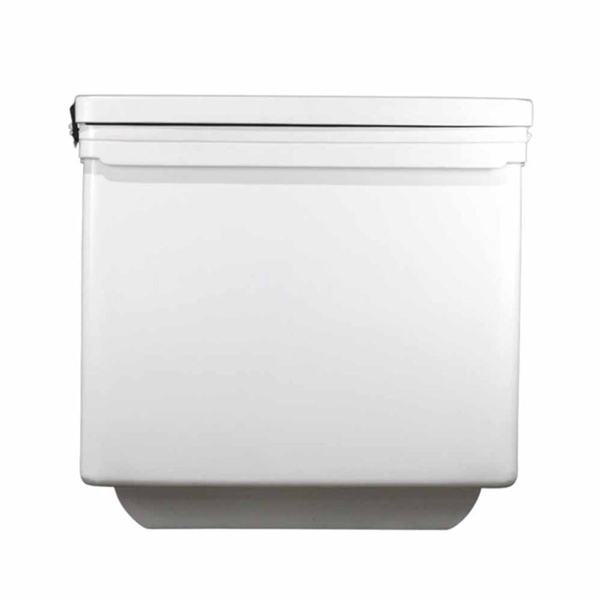 Icey-Tek 760 Quart Commercial, Rotomold Cooler/Box/Ice Chest with Runners - White