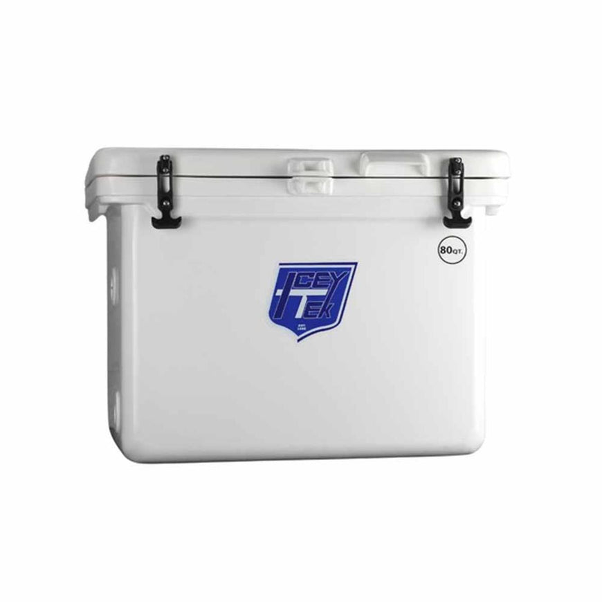 Icey-Tek 80 Quart Rotomold Cooler - White