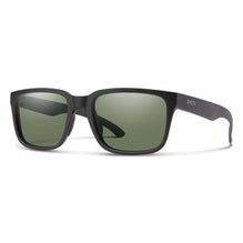 Smith Optics Headliner Sunglasses ChromaPop Polarized Gray Green Mirror - Matte Black Frame