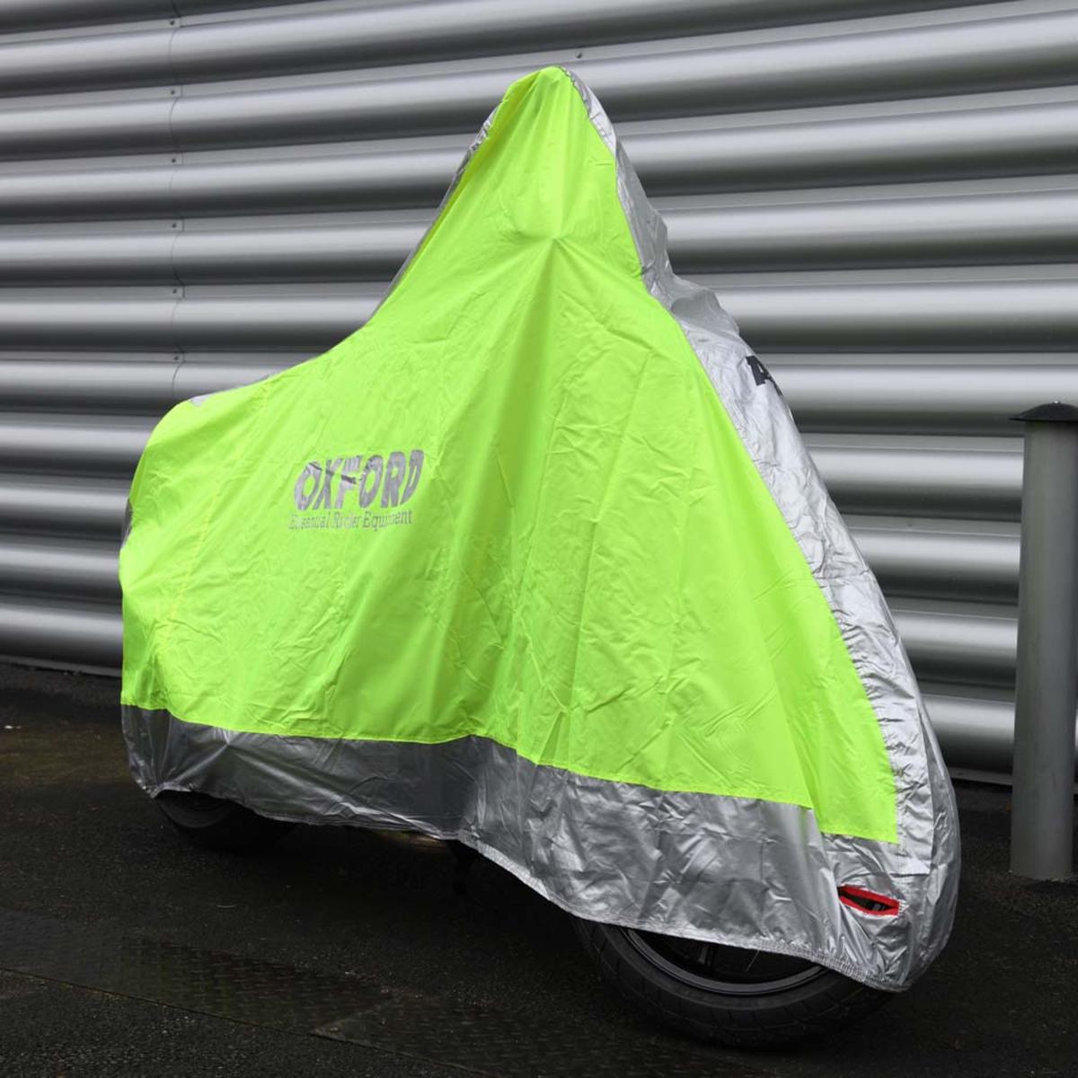 Oxford Aquatex Outdoor Motorcycle Protective Fluorescent Cover - XL