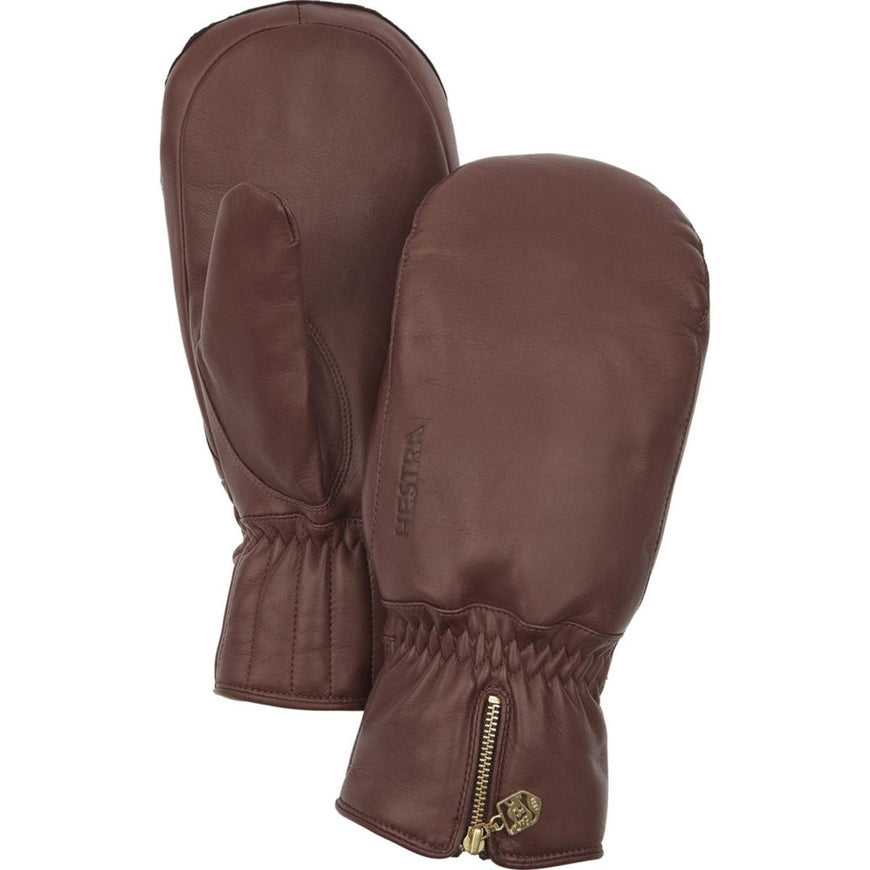 Hestra Leather Swisswool Classic Mitts