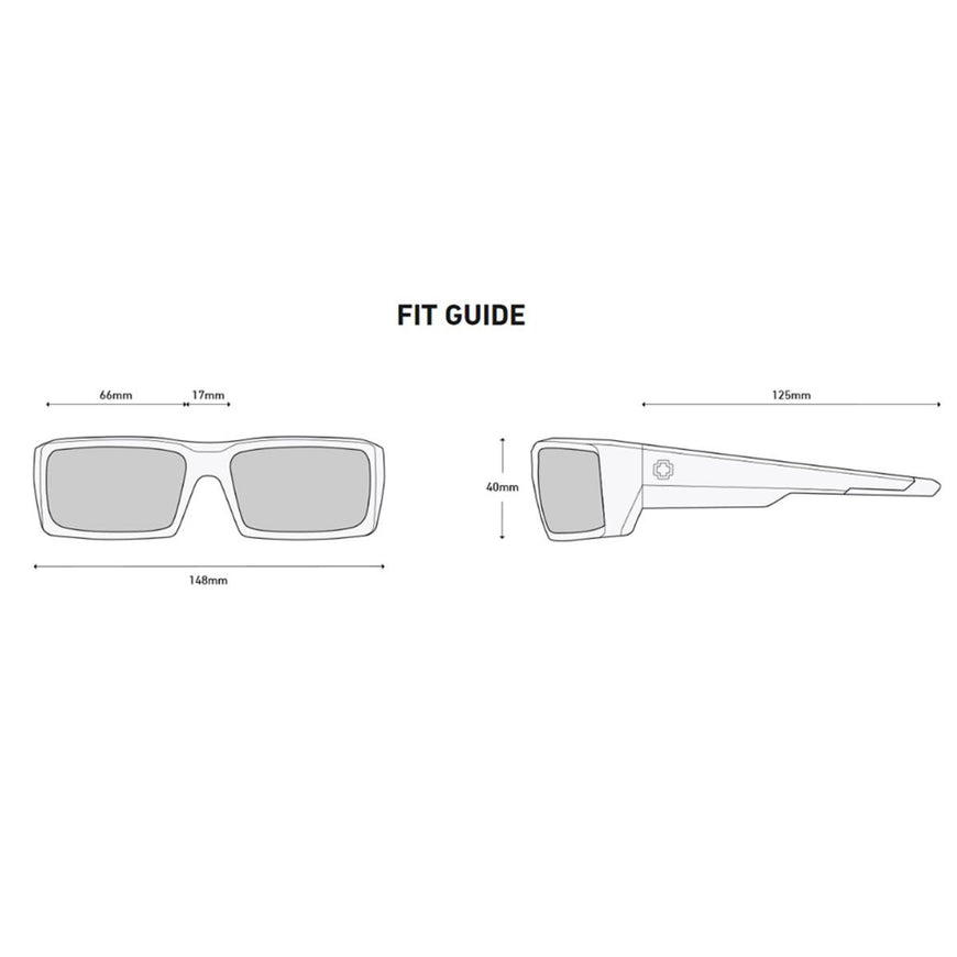 Spy Optic General SOSI Matte Black ANSI RX - HD Plus Gray Green