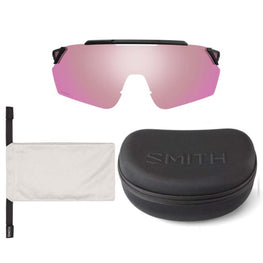 Smith Optics Ruckus Sunglasses ChromaPop Opal Mirror - Matte Black Frame