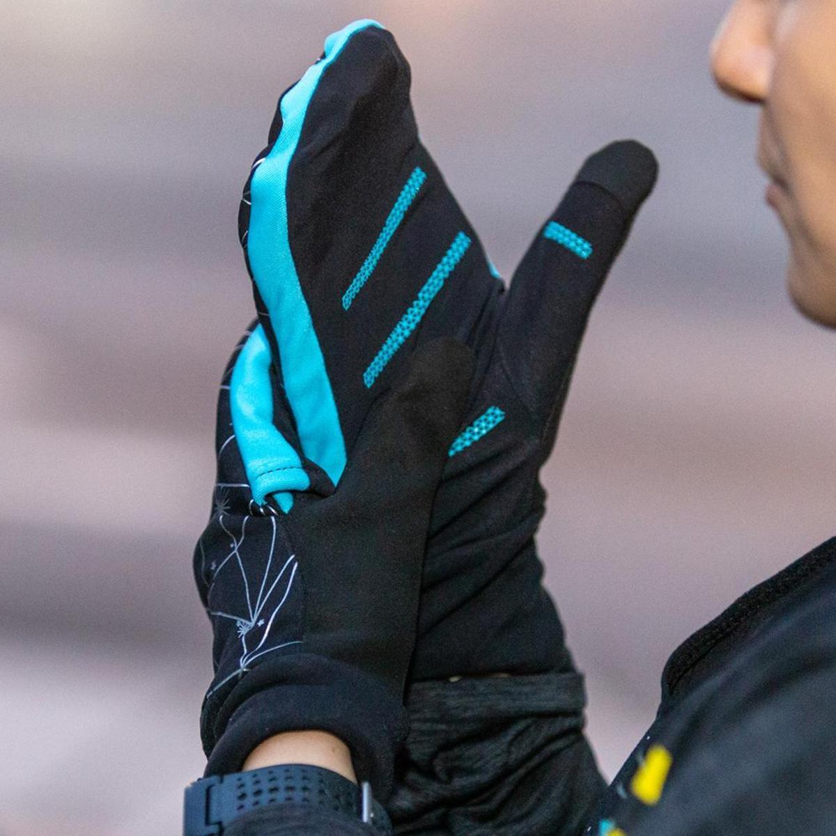 Nathan Women's HyperNight Reflective Convertible Gloves/Mittens