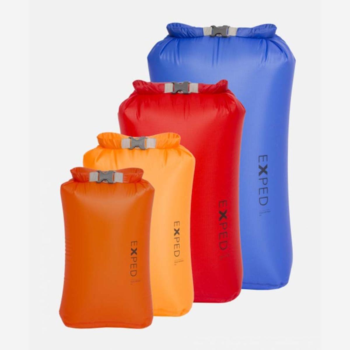 Exped Fold Ultralight Drybags XS-L - Pack of 4