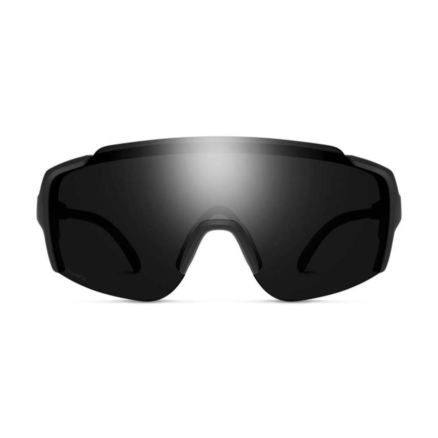 Smith Optics Flywheel Sunglasses ChromaPop Black - Matte Black Frame